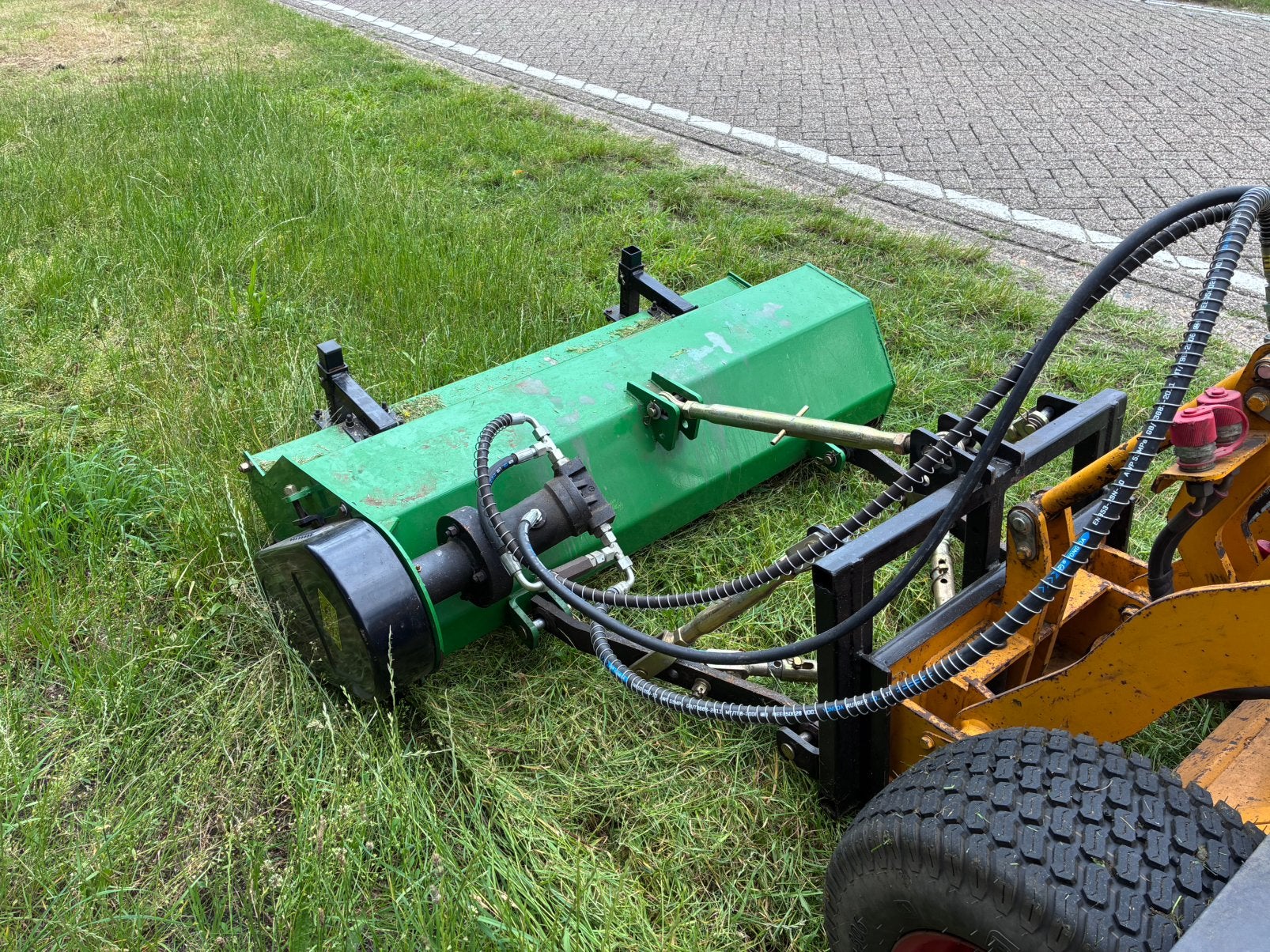 Hydraulische klepelmaaier voor knikmops 90/100, Ophalen of Verzenden, Zo goed als nieuw, 50 cm of meer