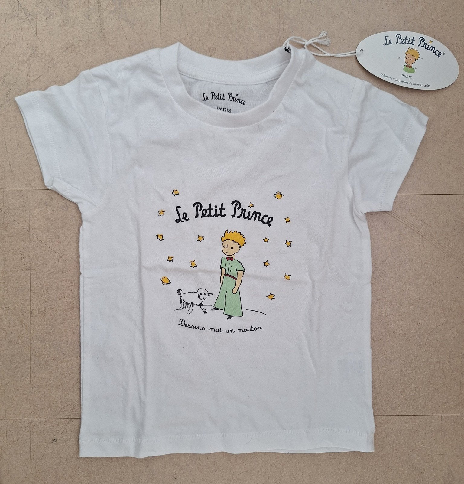 Le Petit Prince T-shirt - Maat 104, Ophalen, Jongen of Meisje, Nieuw, Le Petit Prince Paris