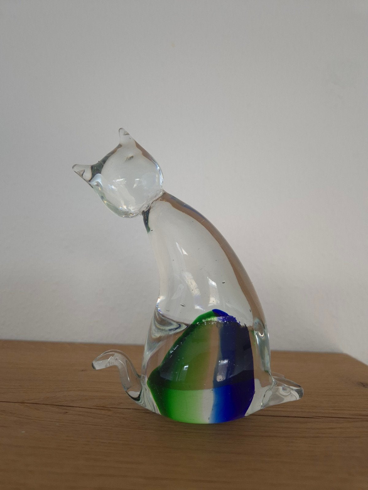 Murano glazen kat., Antiek en Kunst, Ophalen of Verzenden