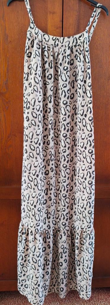Lange jurk 40 Norah, Kleding | Dames, Beige, Maat 46/48 (XL) of groter, Ophalen of Verzenden, Zo goed als nieuw