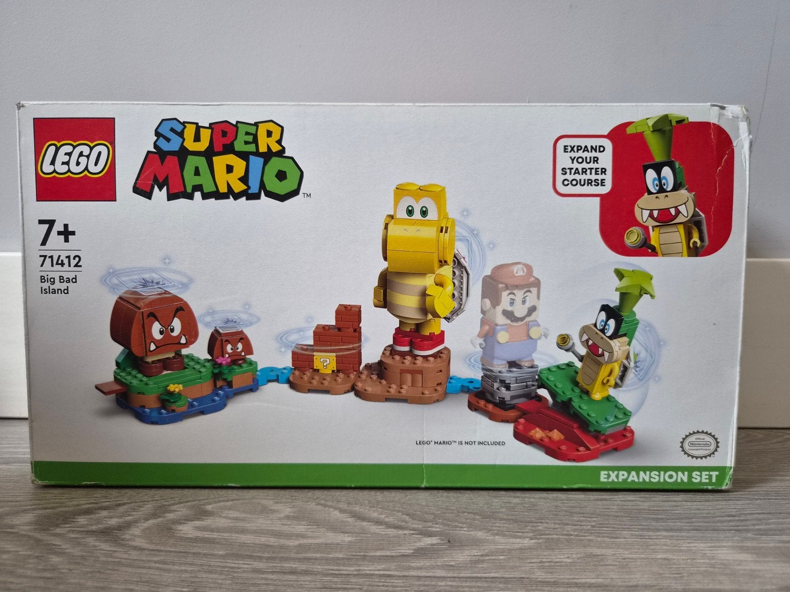LEGO Super Mario 71412 Big Bad Island, Ophalen of Verzenden, Zo goed als nieuw