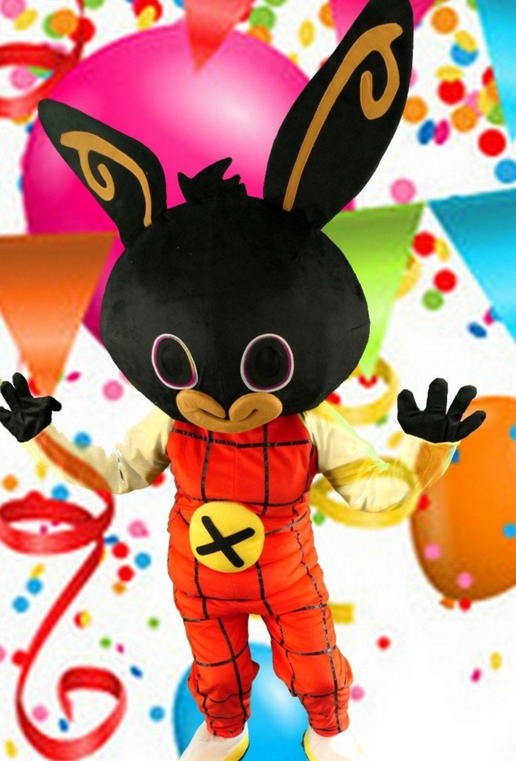 Bing Konijn Mascotte Kostuum - Perfect voor Feestjes!, Ophalen of Verzenden
