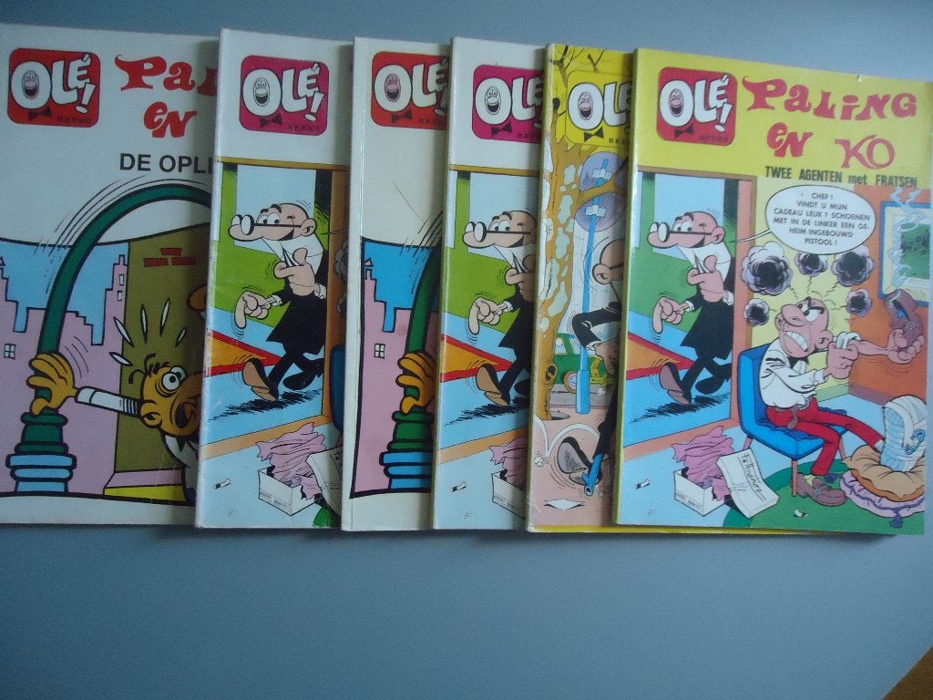 paling en ko Ole, Eén stripboek, Ophalen of Verzenden, Gelezen, F.Ibanez