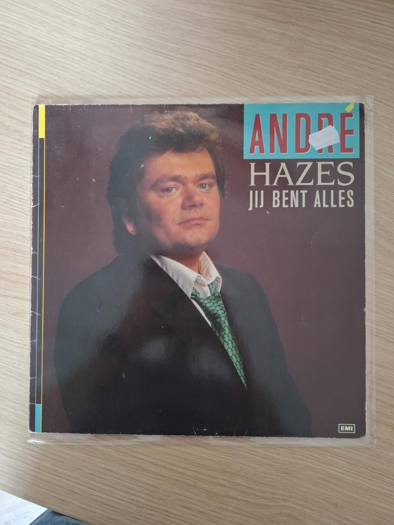 André Hazes - Jij Bent Alles LP (1986), Cd's en Dvd's, Vinyl | Nederlandstalig, Ophalen of Verzenden, Gebruikt, 12 inch, Levenslied of Smartlap