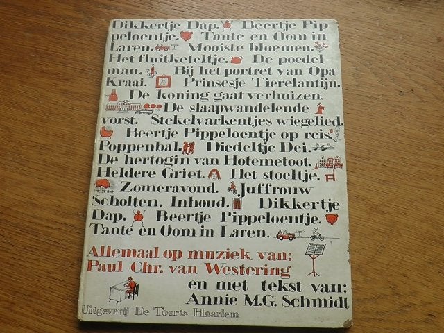 Dikkertje dap en 18 andere liedjes, Ophalen of Verzenden, Gebruikt, Artiest of Componist, Populair