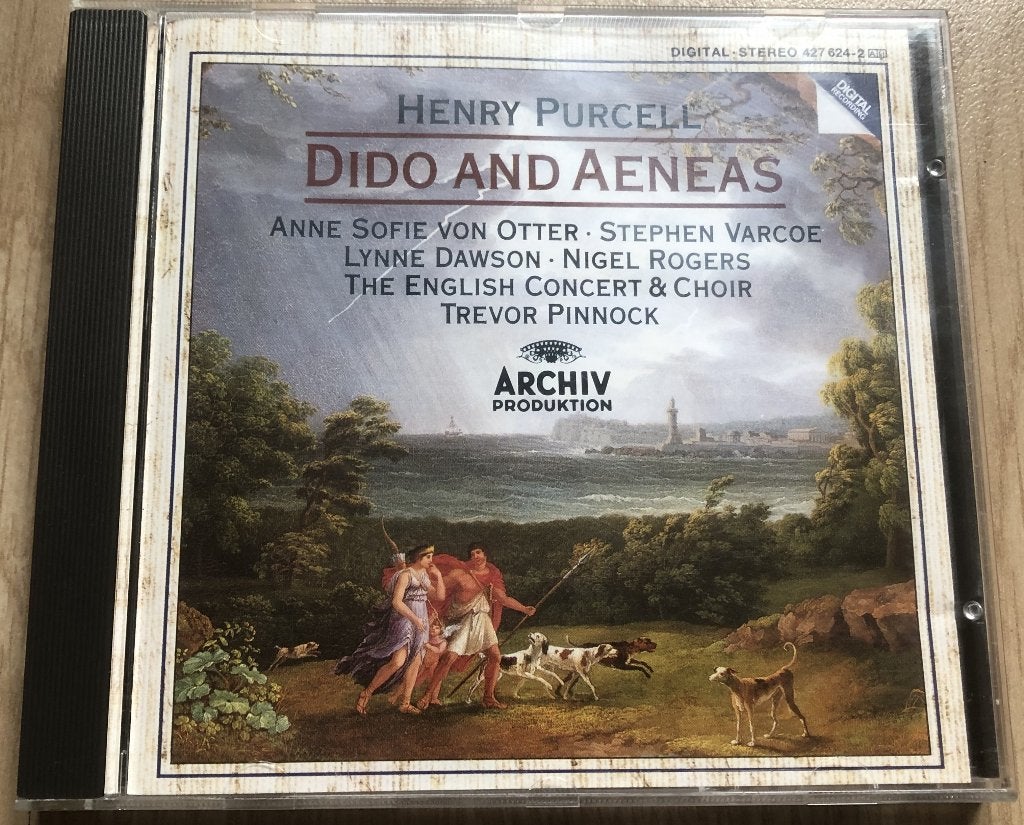 HENRY PURCELL - DIDO AND AENEAS - TREVOR PINNOCK, Ophalen of Verzenden, Zo goed als nieuw