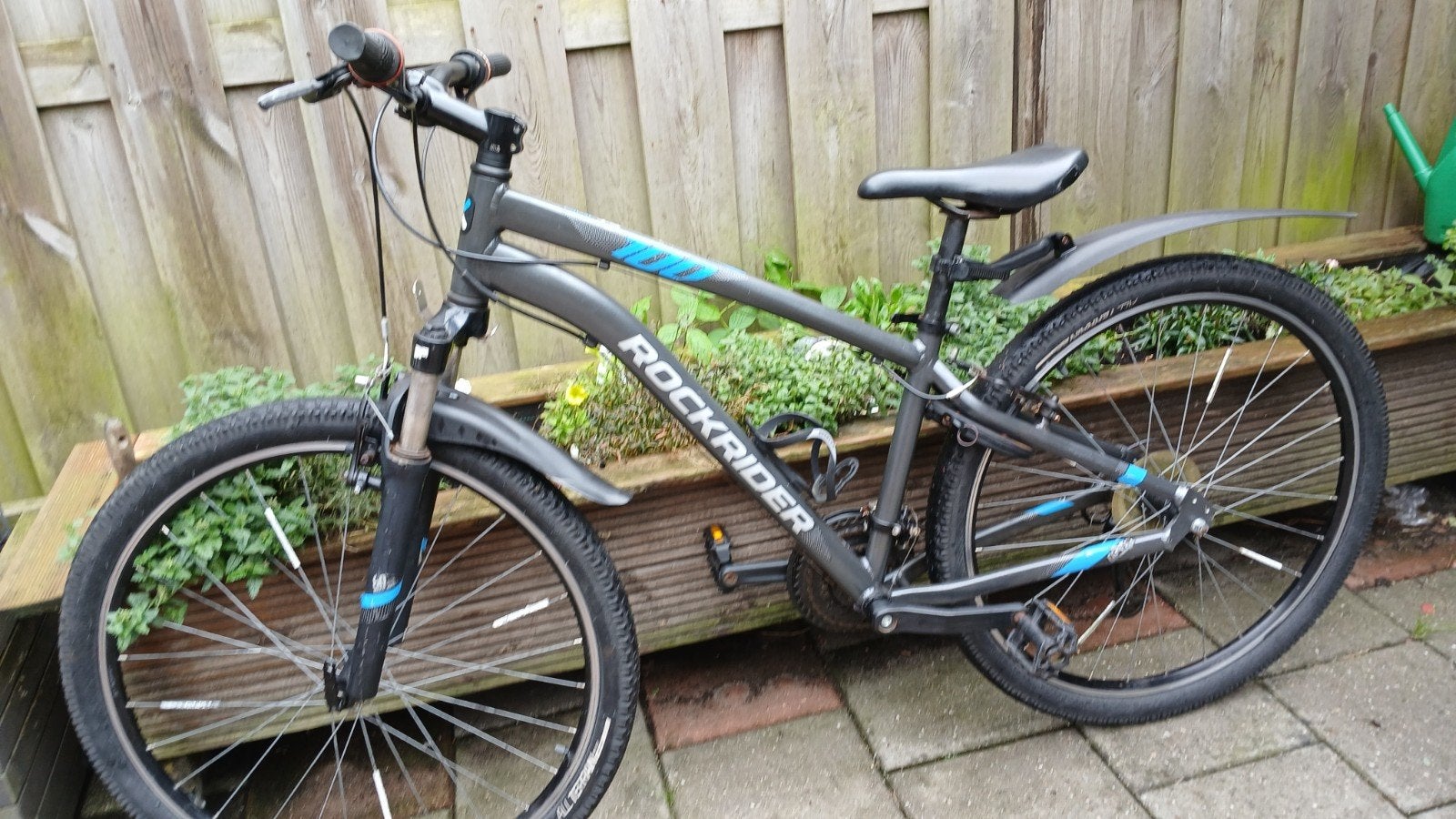 Rockrider ST100 Mountainbike 27,5 inch., Gebruikt, Velgrem, Versnellingen, Overige merken