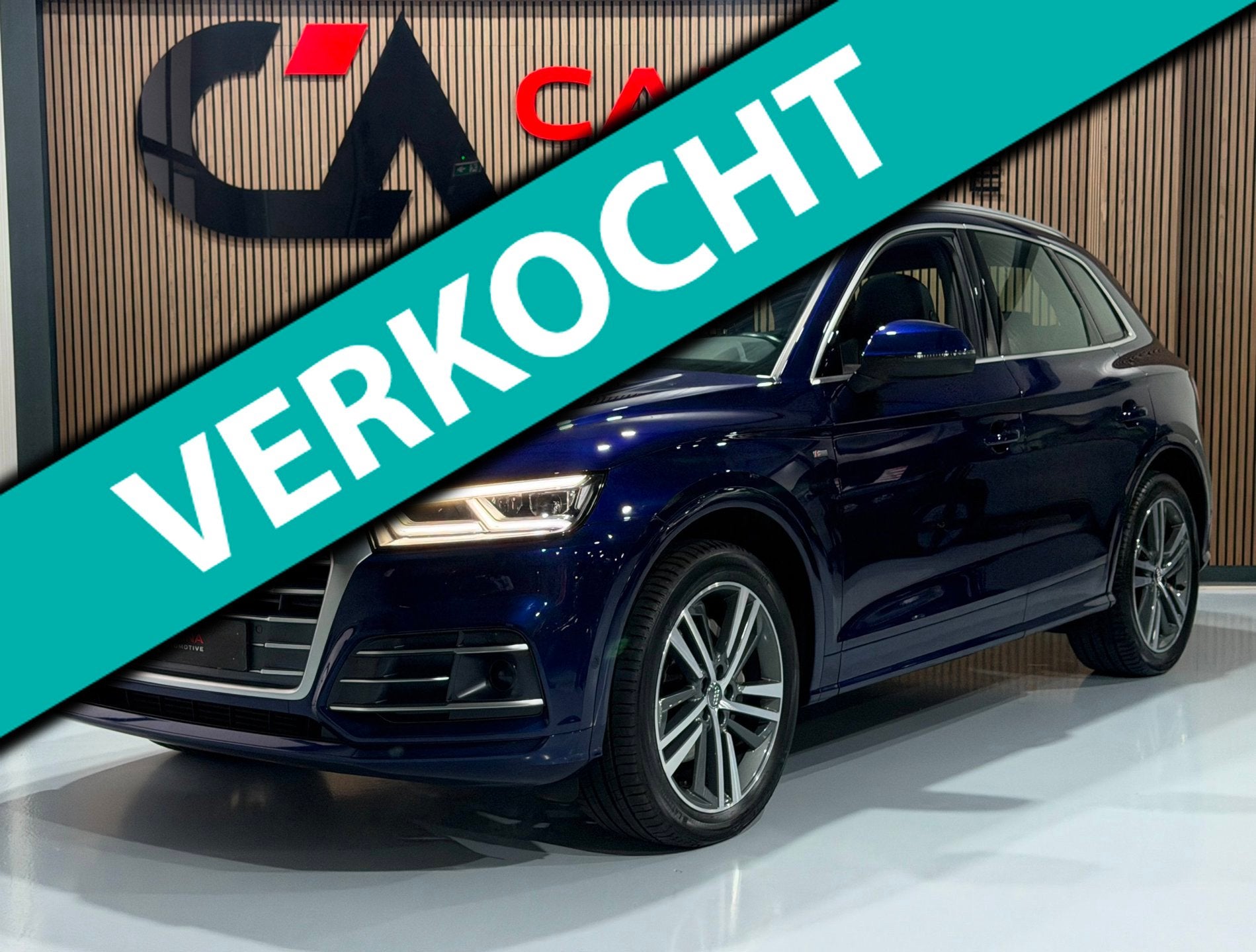 Audi Q5 2.0 TFSI quattro Sport S Line Edition / Full Option, Automaat, 15 km/l, Gebruikt, Zwart