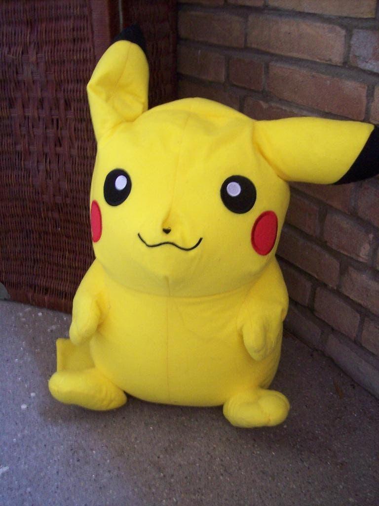 Hele Grote Pokemon knuffel Pikachu, Ophalen of Verzenden, Zo goed als nieuw, Tv, Overige typen
