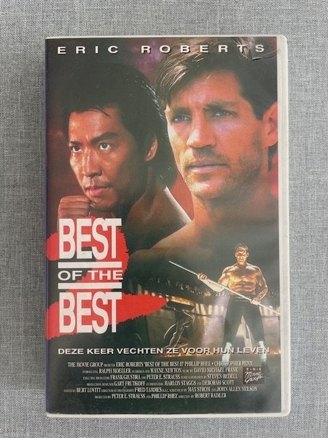 Videoband Best of the Best II met Eric Roberts, Nederlands ondertiteld, Vanaf 16 jaar, Ophalen of Verzenden, Actie en Avontuur