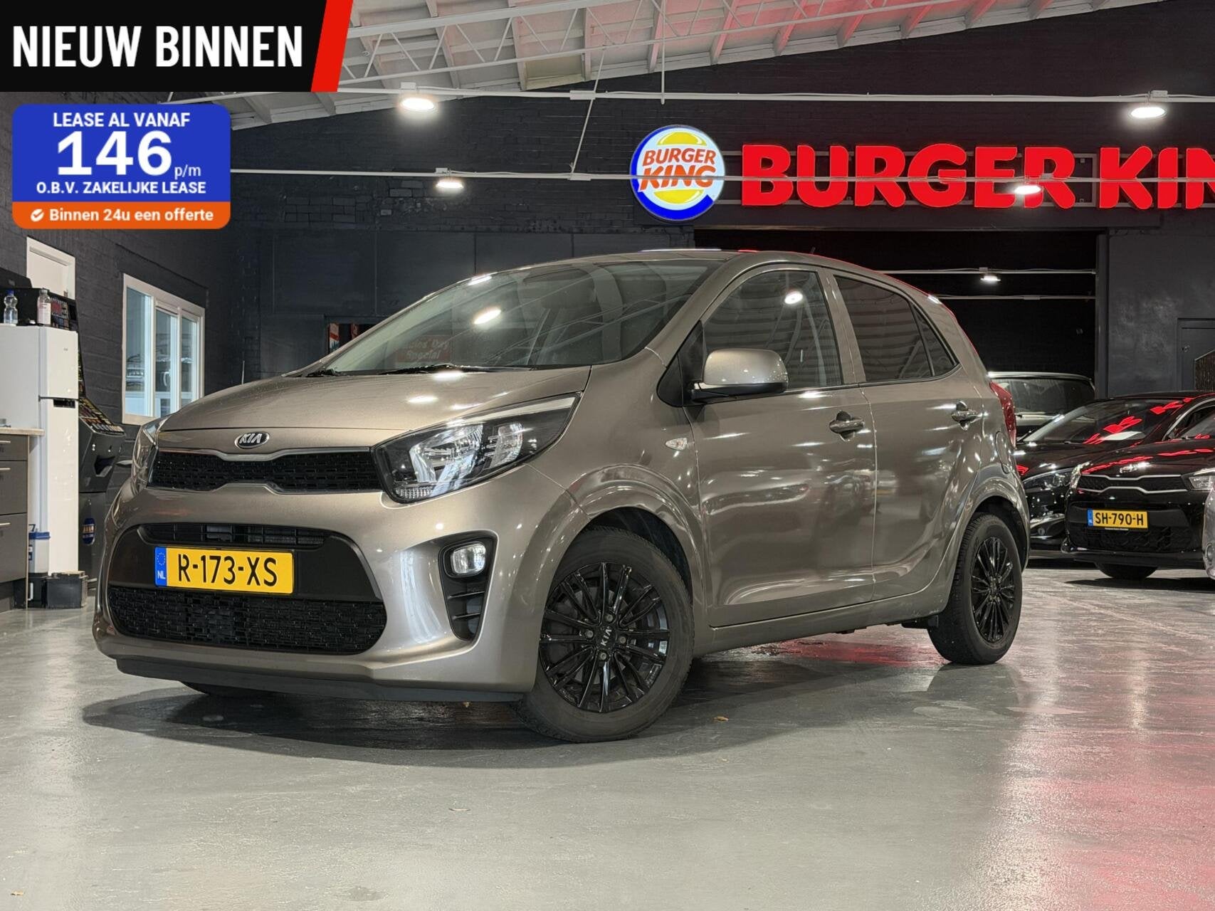 Kia Picanto 1.0 ComfortLine Airco Stoelverwarming, Voorwielaandrijving, Gebruikt, Euro 6, 4 stoelen