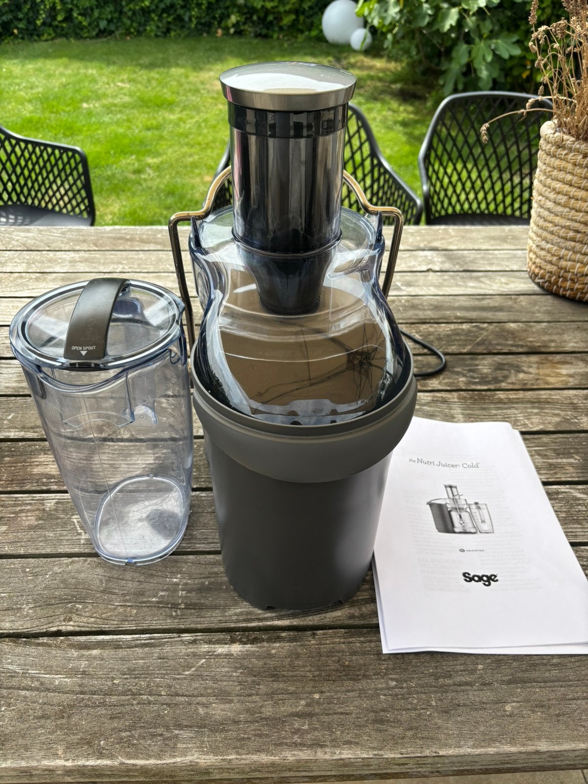 Nutri Juicer Sage, Witgoed en Apparatuur, Juicers, Ophalen, Gebruikt, Elektrisch, Sapcentrifuge