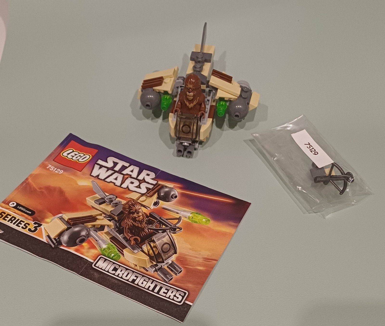 Lego Star Wars Microfighters 75129 Wookiee Gunship Chewbacca, Star Wars, Lego, Ophalen of Verzenden, Zo goed als nieuw
