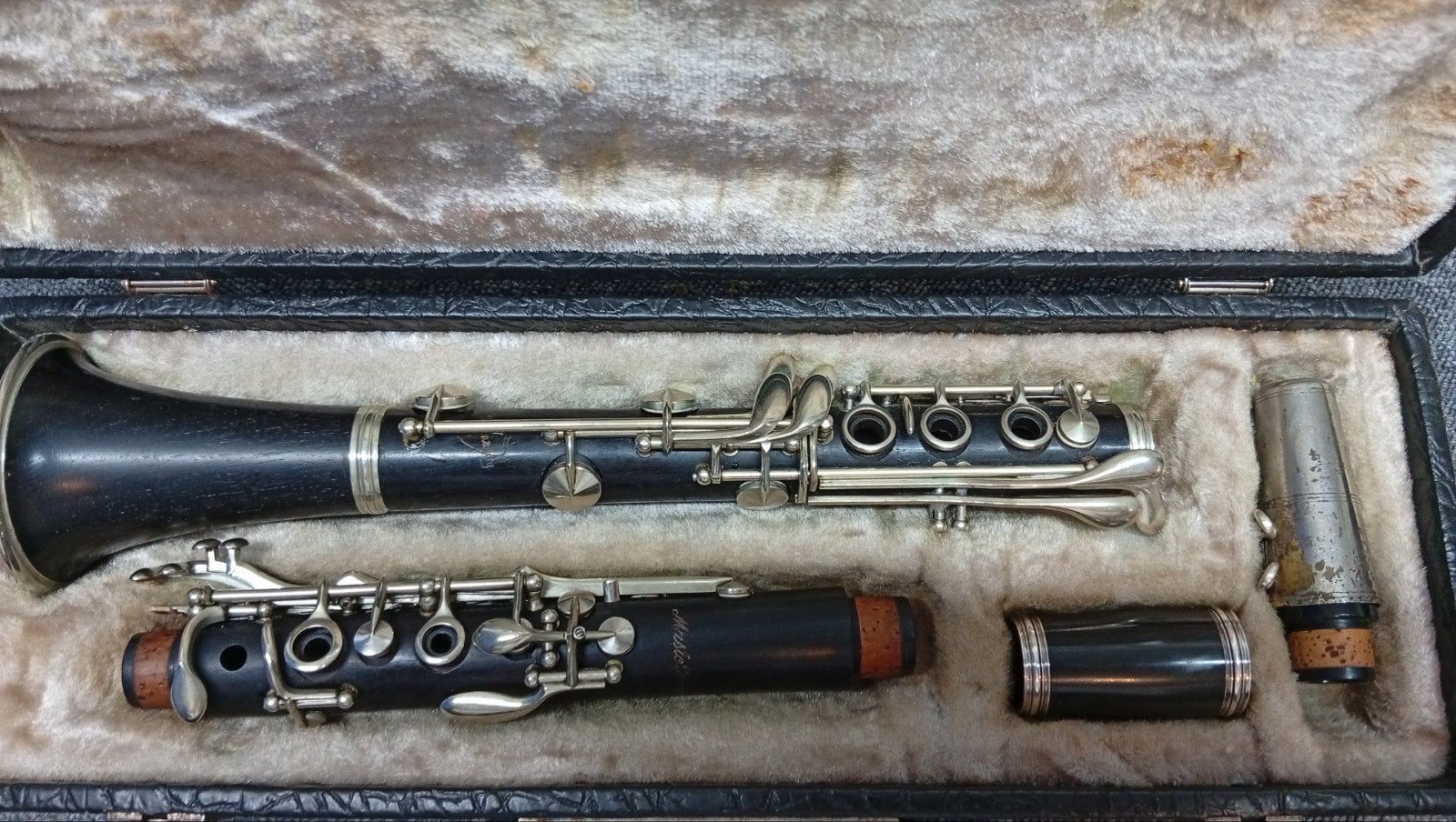 Klarinet Atelier Gereviseerde Normandy Bb Klarinet., Bes-klarinet, Gebruikt, Ophalen of Verzenden, Met koffer