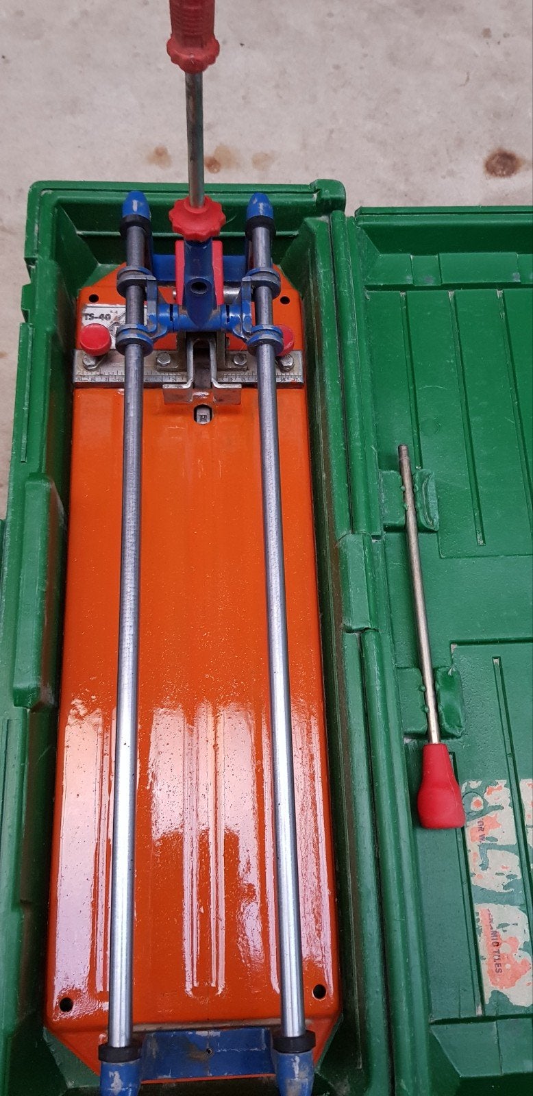Rubi tegel snijder, Ophalen, 60 cm of meer, Minder dan 5 m², Vloertegels