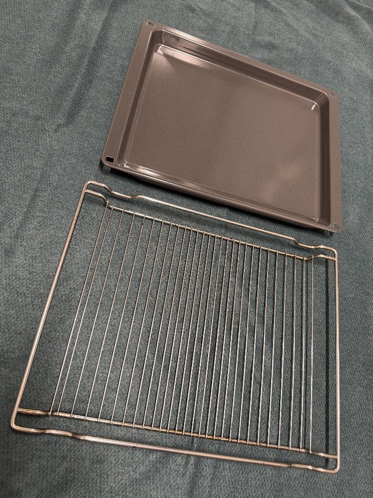 Ovenrooster en bakplaat, 44 * 34,5 cm, Ophalen, Gebruikt