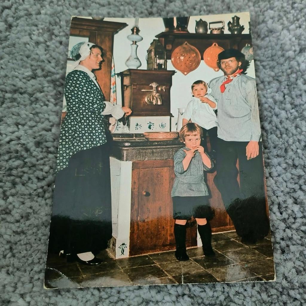 Kaart Texelse klederdracht (47), Ophalen of Verzenden, 1960 tot 1980, Gelopen, Klederdracht