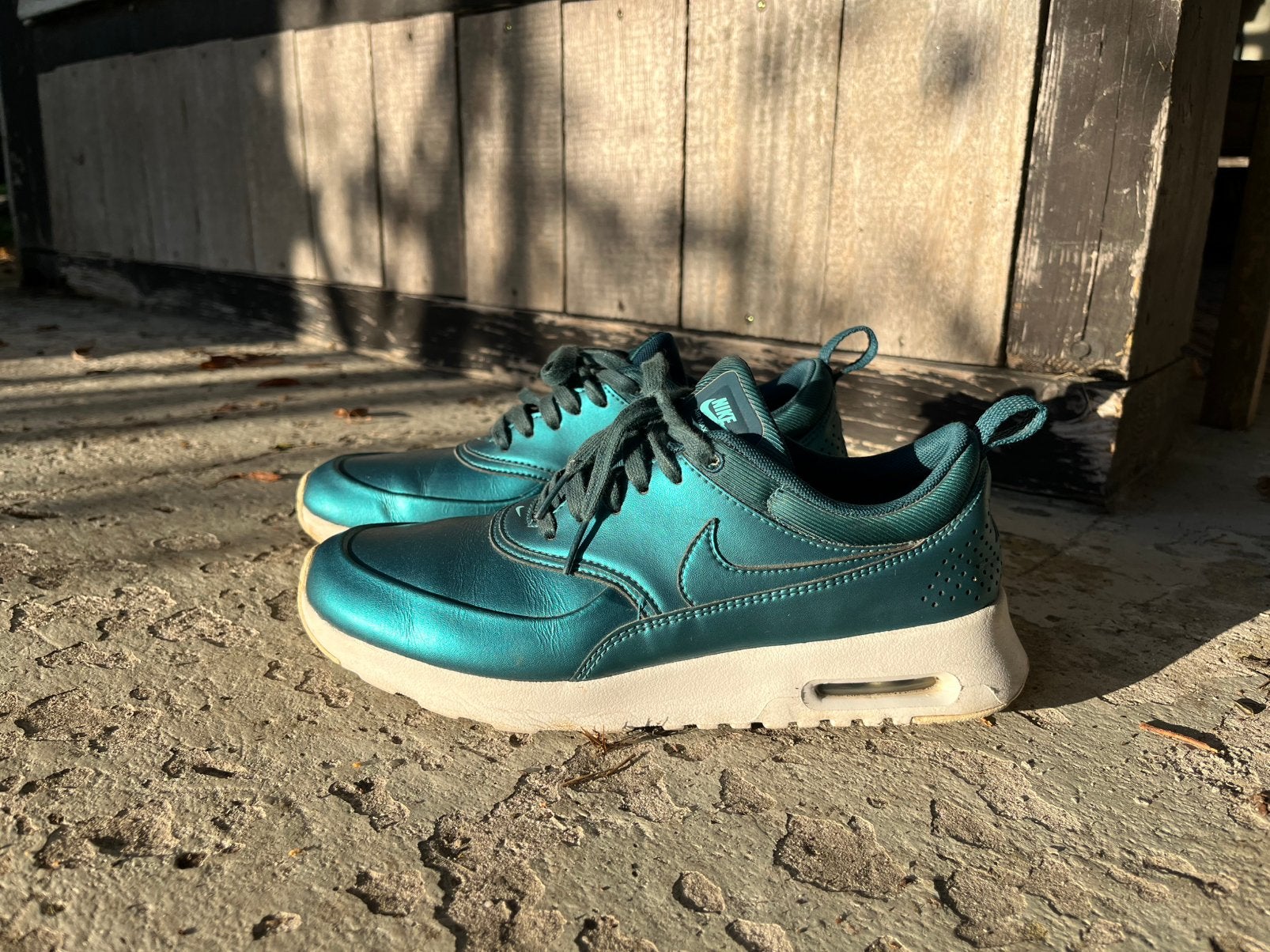 Nike Air Max Thea Petrol, Kleding | Dames, Blauw, Ophalen of Verzenden, Sneakers of Gympen, Gedragen