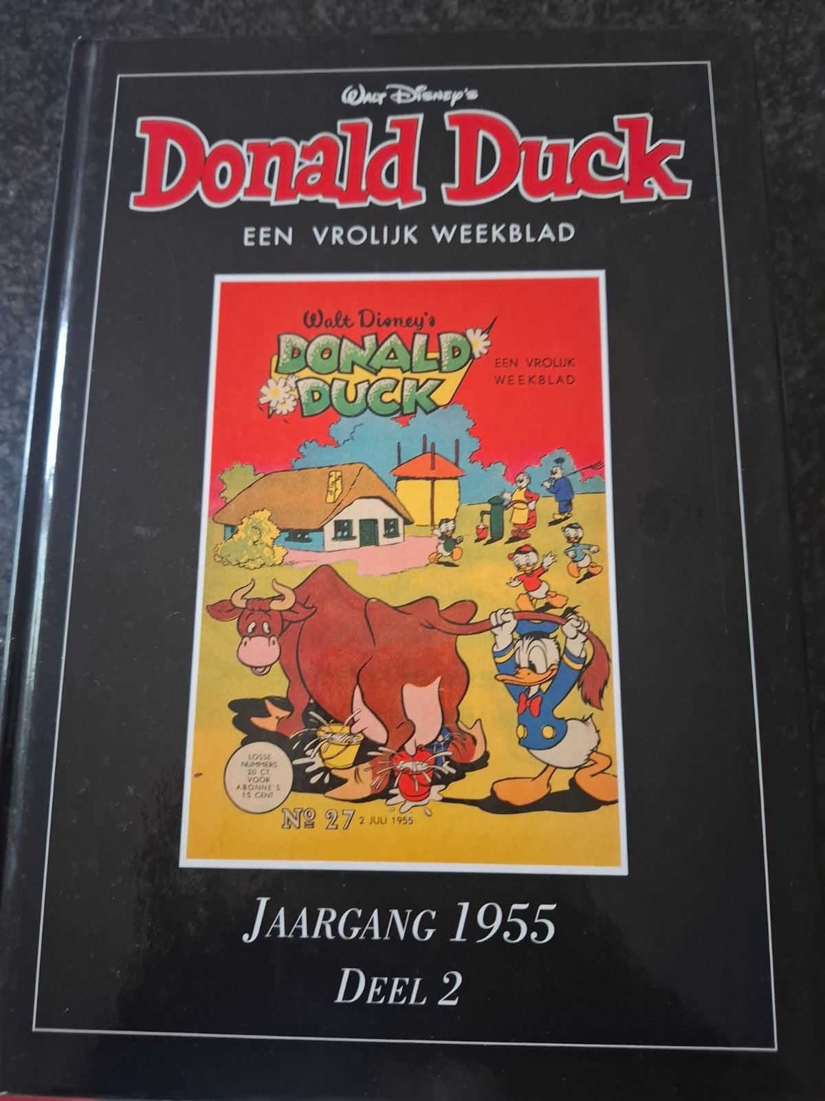 Donald Duck Jaargang 1955 Deel 2 - Facsimile uitgave, Boeken, Ophalen of Verzenden, Zo goed als nieuw