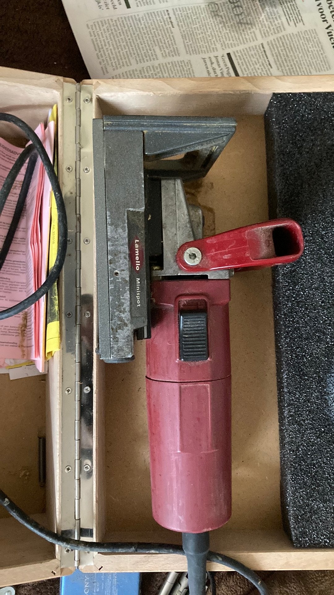 Lamello Minispot, Gebruikt, Overige typen, 600 tot 1200 watt, Ophalen of Verzenden