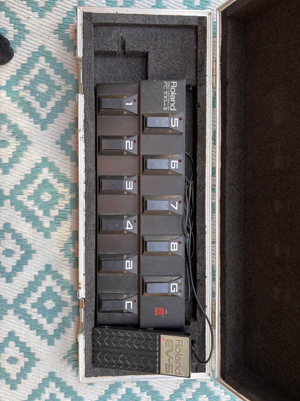 Roland midi footswitch FC 100 mk 2, Muziek en Instrumenten, Ophalen, Gebruikt