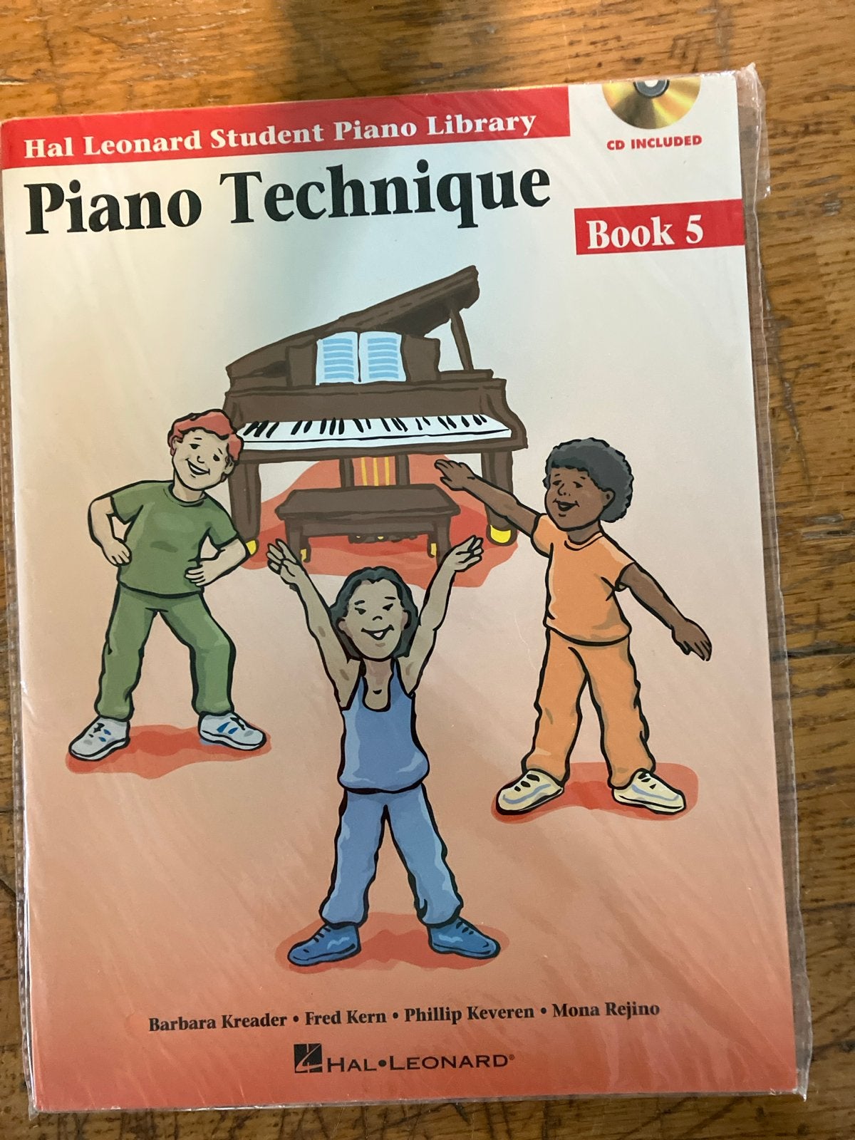 Hal Leonard Student Piano Technique Boek 5 met cd, Ophalen of Verzenden, Nieuw, Niet van toepassing