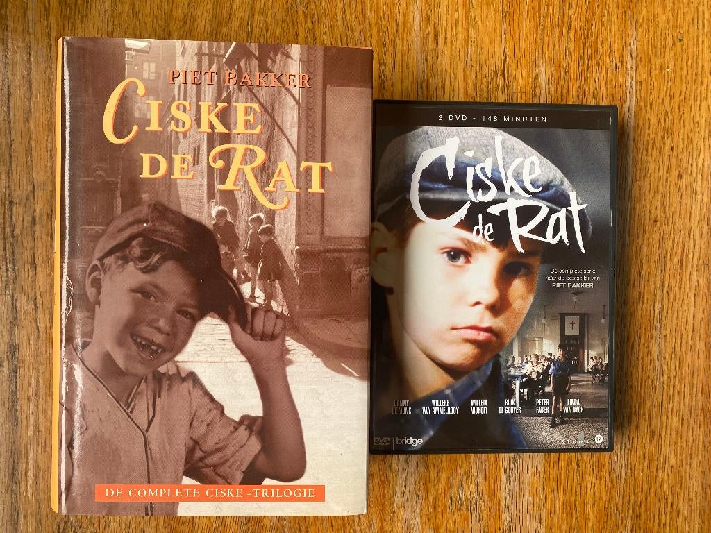 Ciske de Rat - Piet Bakker + 2 DVD (set prijs 2,50), Piet Bakker, Ophalen of Verzenden, Zo goed als nieuw, Fictie