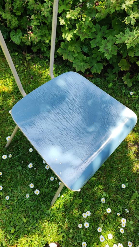 Wim Rietveld dressboy stoel, Ophalen, Gebruikt, Blauw, Retro, vintage, midcentury Auping, Rietveld