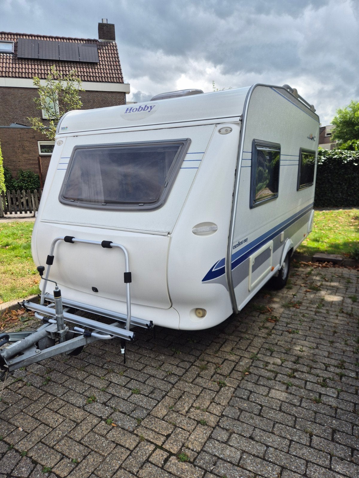 Hobby 400 SB Mover Volatomaat,Voortent,Fietsendragers, Vast bed, Hobby, Bedrijf, Treinzit