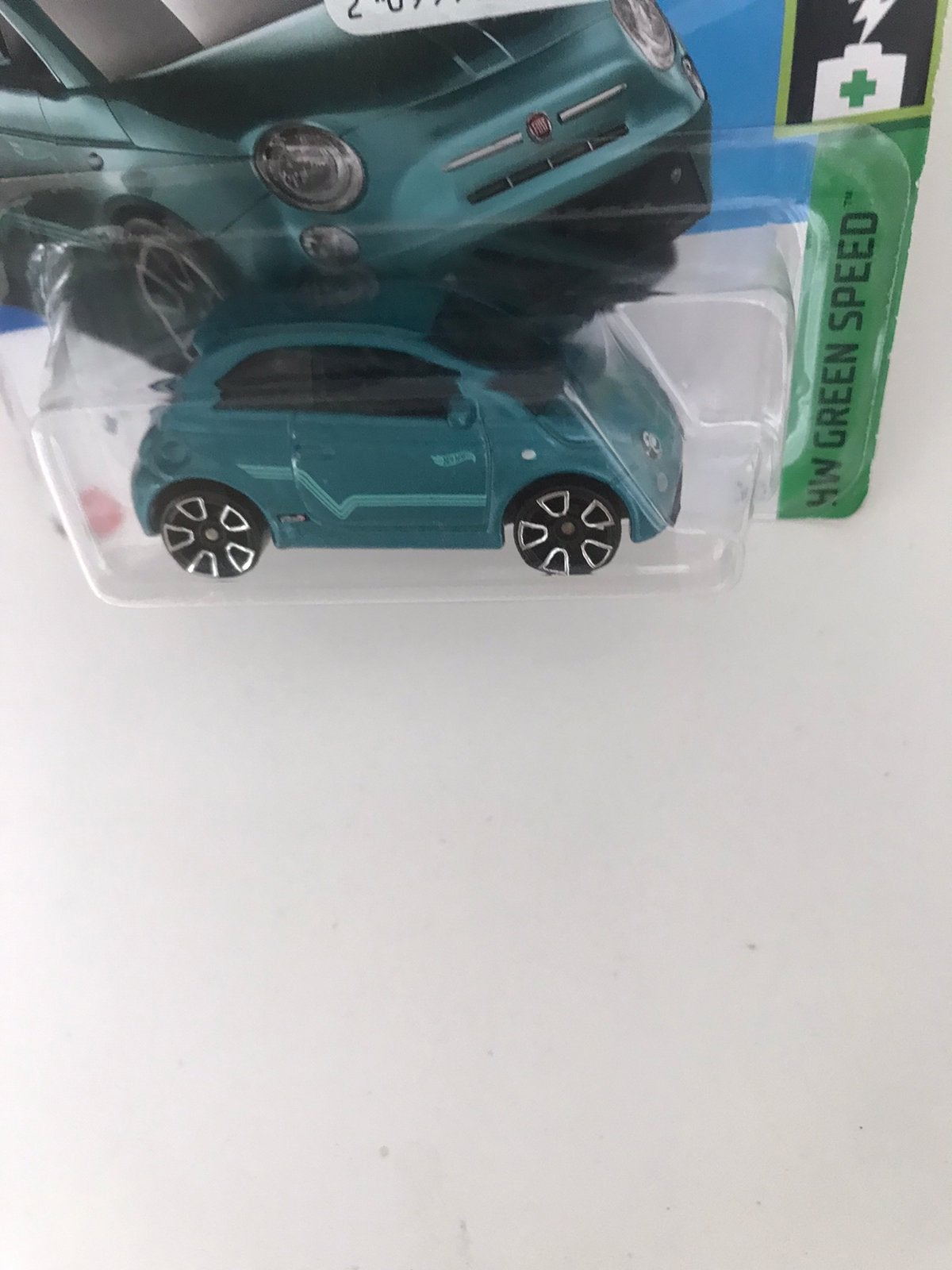 Fiat 500 E Hybrid nieuw in verpakking van Hotwheels, Ophalen, Nieuw, Auto