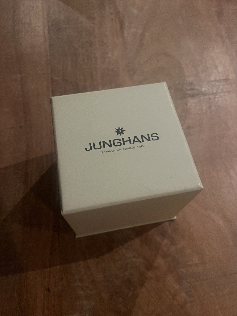 Junghans Max Bill 34mm Handaufzug, Overige merken, Staal, Staal, Polshorloge