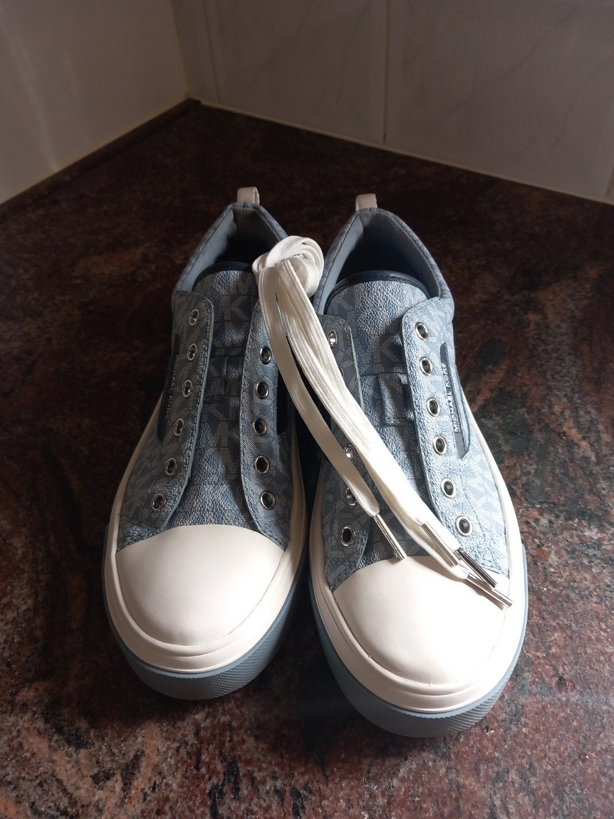 Michael Kors sneaker, maat 38, Ophalen of Verzenden, Zo goed als nieuw, Blauw, Sneakers of Gympen