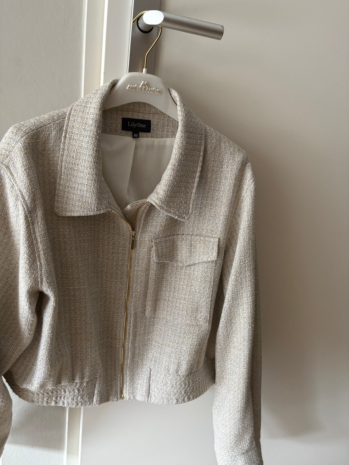 Lilytime bomberjasje maat 46, Ophalen of Verzenden, Zo goed als nieuw, Maat 46/48 (XL) of groter