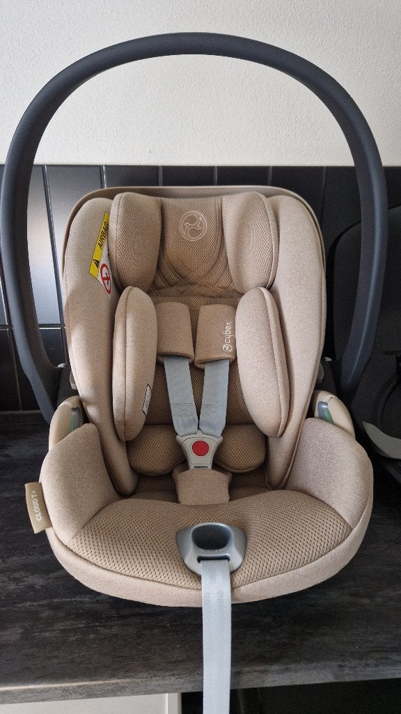 Cybex autostoel Cloud T plus i-size (platium), Overige merken, Ophalen of Verzenden, Zo goed als nieuw, Isofix