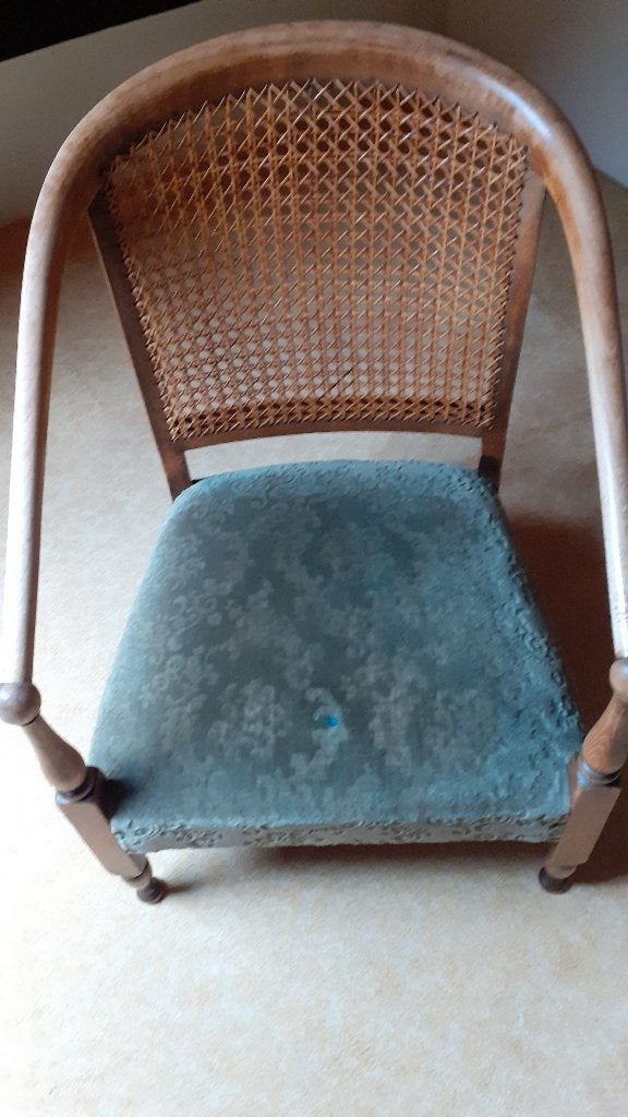 Eiken stoeltje Vintage, Antiek en Kunst, Antiek | Meubels | Stoelen en Banken, Ophalen