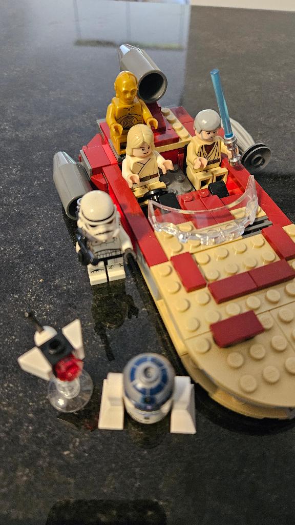 Lego Star Wars Luke's Landspeeder 8092, Gebruikt, Star Wars, Lego, Compleet