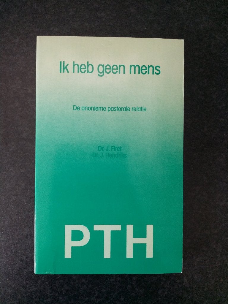 Dr. J. Firet en Dr. J. Hendriks - Ik heb geen mens, Christendom | Protestants, Ophalen of Verzenden, Zo goed als nieuw, Firet en Hendriks