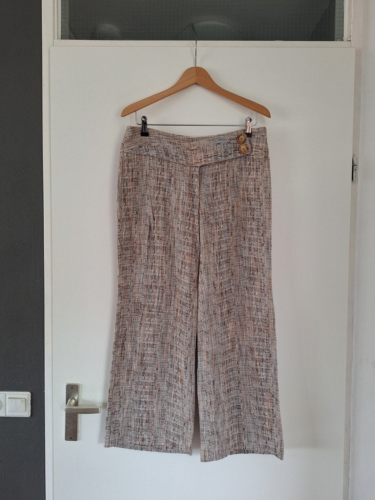Mooie Viscose/Linnen broek van de Steps mt. 38 €7,50, Maat 38/40 (M), Ophalen of Verzenden, Zo goed als nieuw, Steps