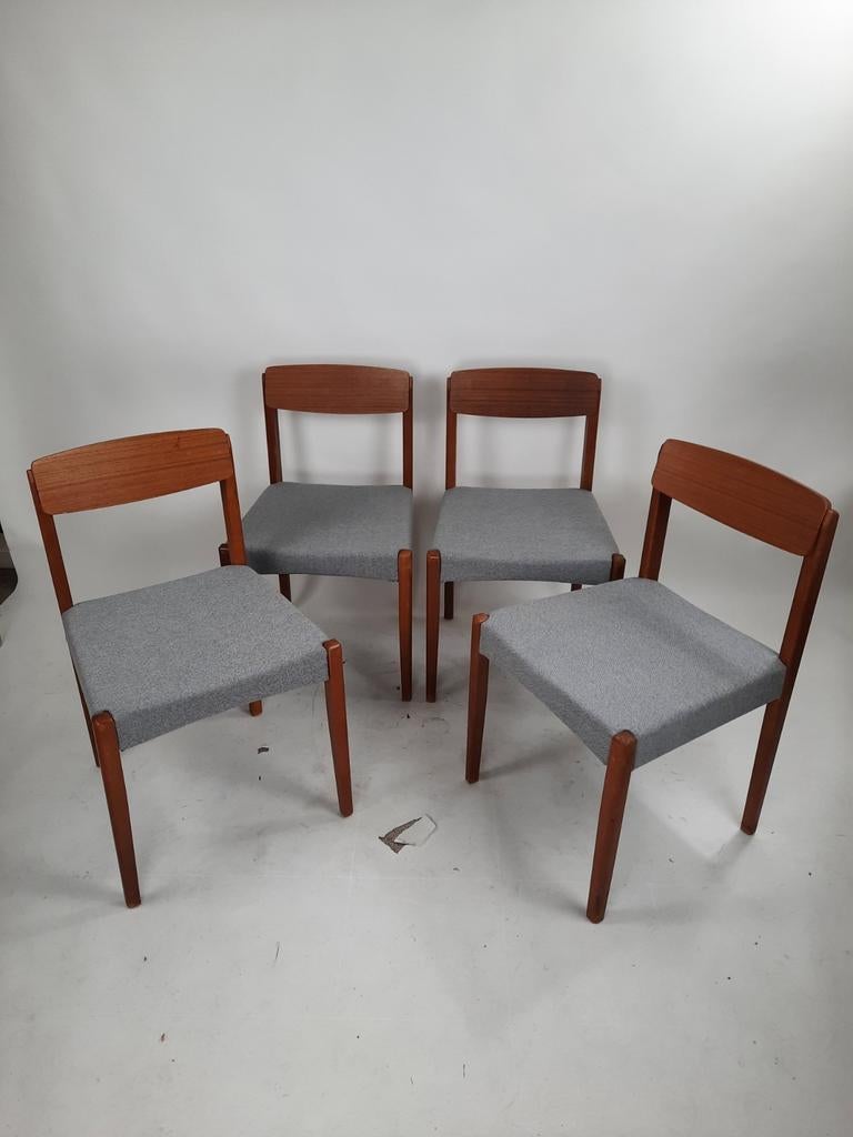Set van 4 Eetkamerstoelen - Mid-Century Modern, Ophalen