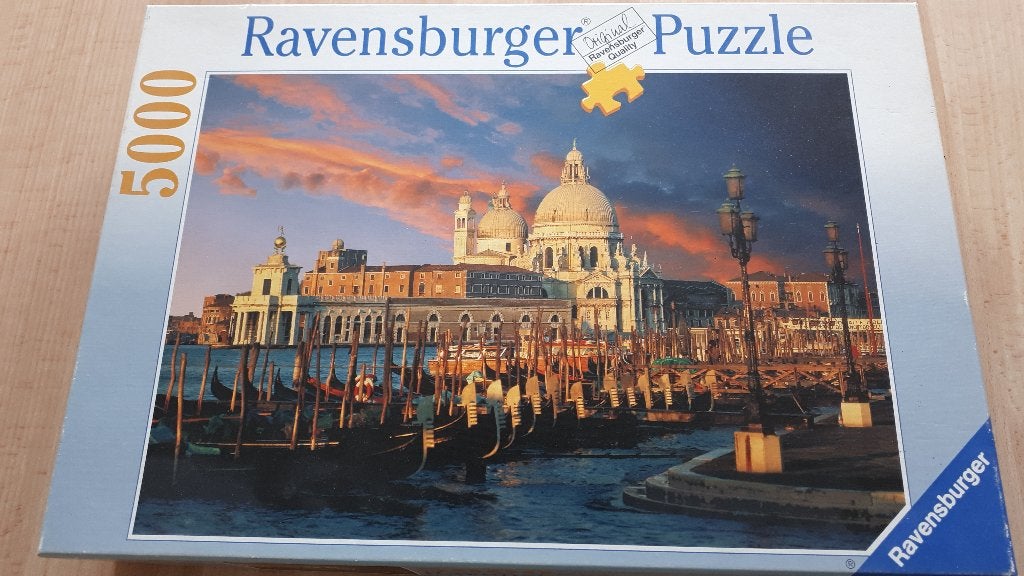 Puzzel Venetie 5000 stuks, Ophalen of Verzenden, Meer dan 1500 stukjes, Zo goed als nieuw, Legpuzzel
