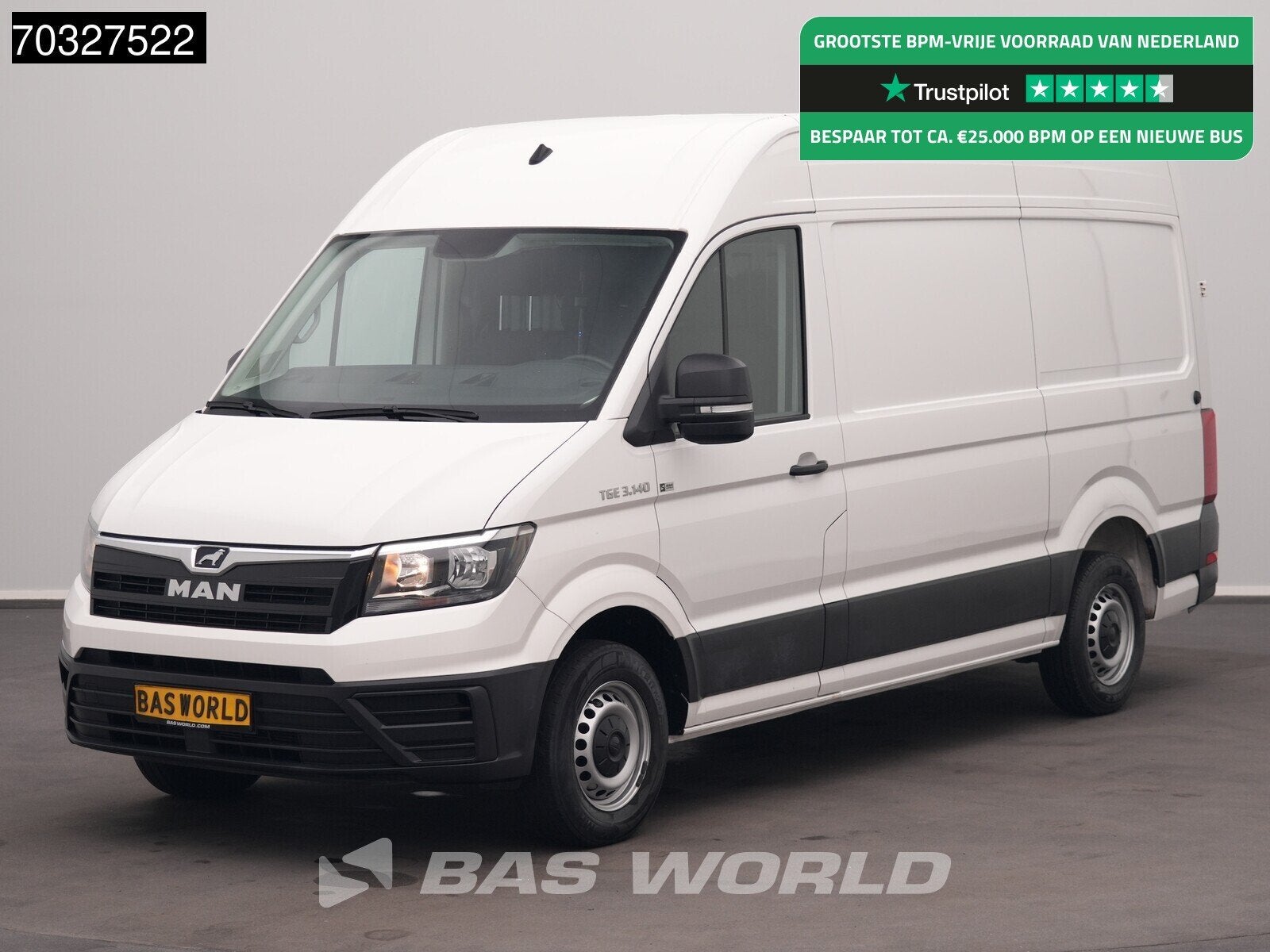 MAN TGE 3.140 Automaat L3H3 Airco Cruise Camera Parkeersenso, Auto's, Bestelauto's, Bedrijf, Te koop, Achteruitrijcamera, Airconditioning