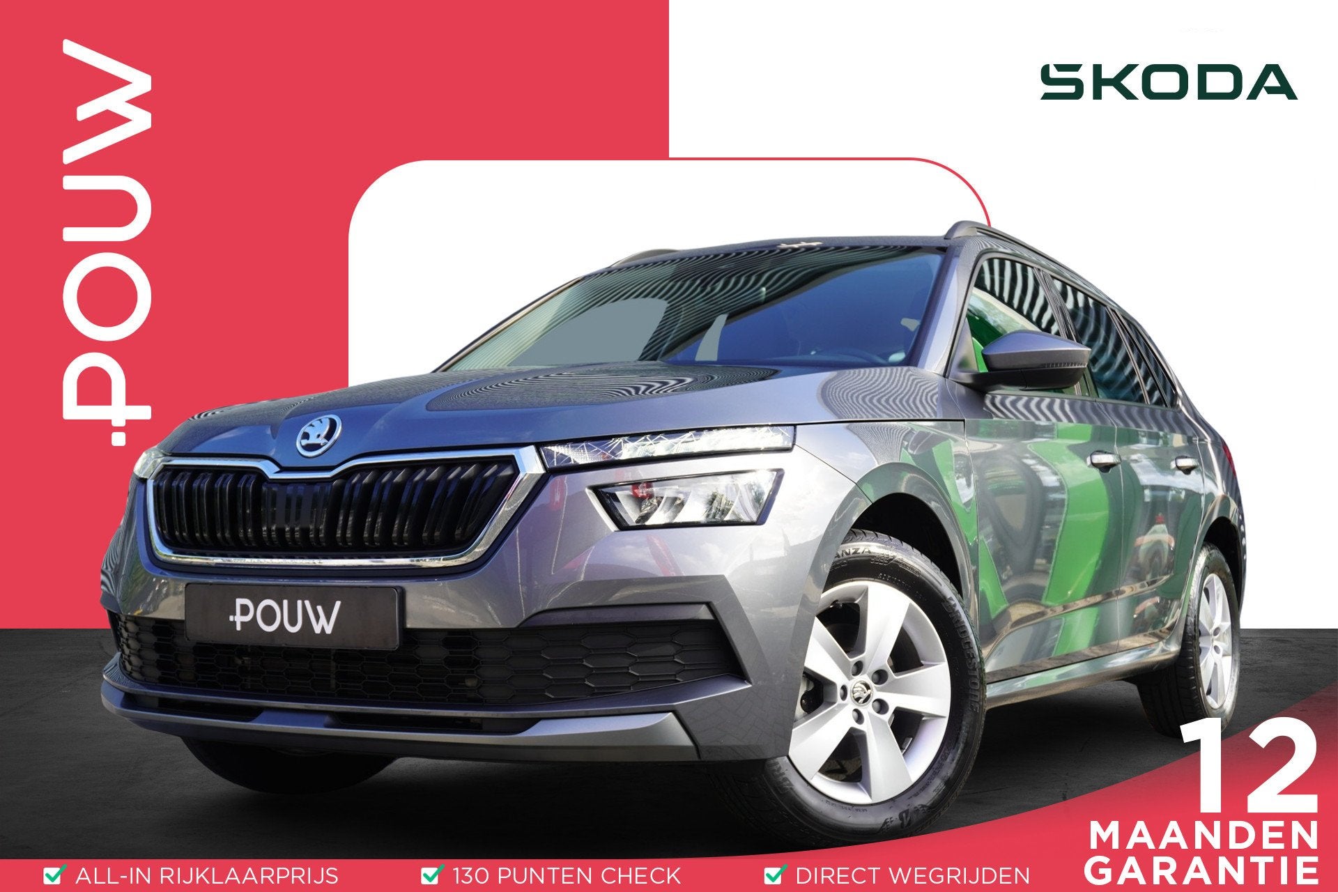 Skoda Kamiq 1.0 TSI 110pk Ambition | Trekhaak | Navigatie |