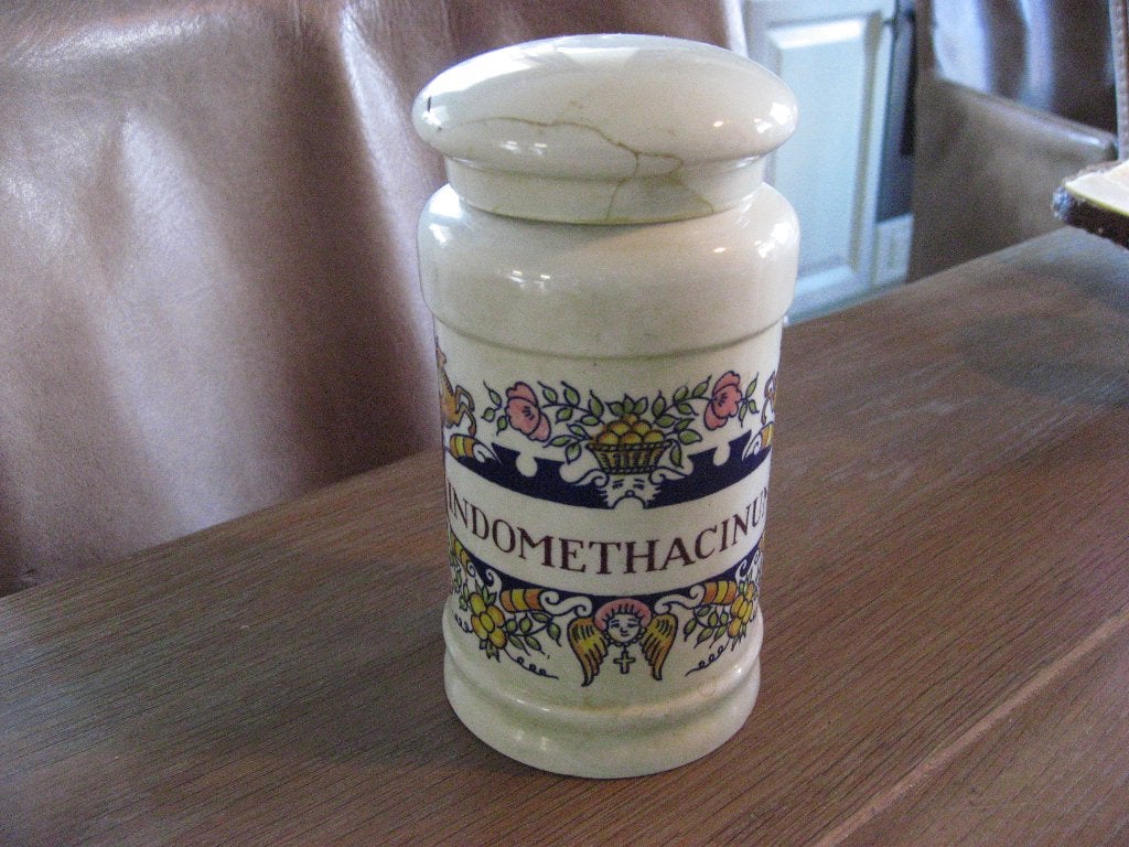 Apothekers pot 2 'Koninklijk Goedewaagen' - MSD 1962, Antiek en Kunst, Antiek | Keramiek en Aardewerk, Verzenden