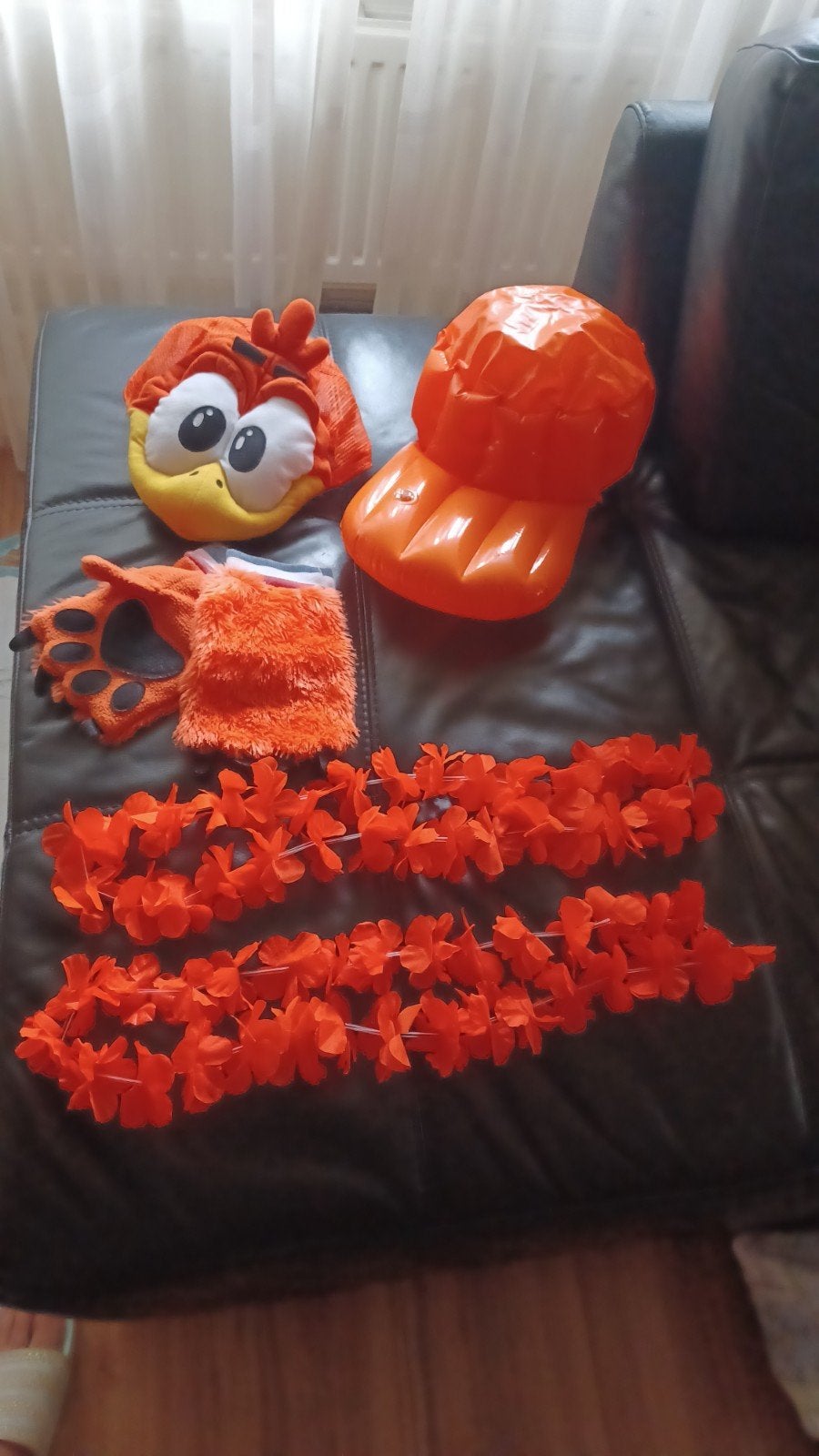 WK Oranje Nederland Koningsdag feest accessoires, Ophalen of Verzenden, Oranje of Koningsdag