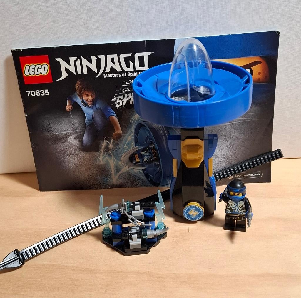 LEGO Ninjago -- Jay - Spinjitzumeester (70635), Kinderen en Baby's, Speelgoed | Duplo en Lego, Ophalen of Verzenden, Zo goed als nieuw