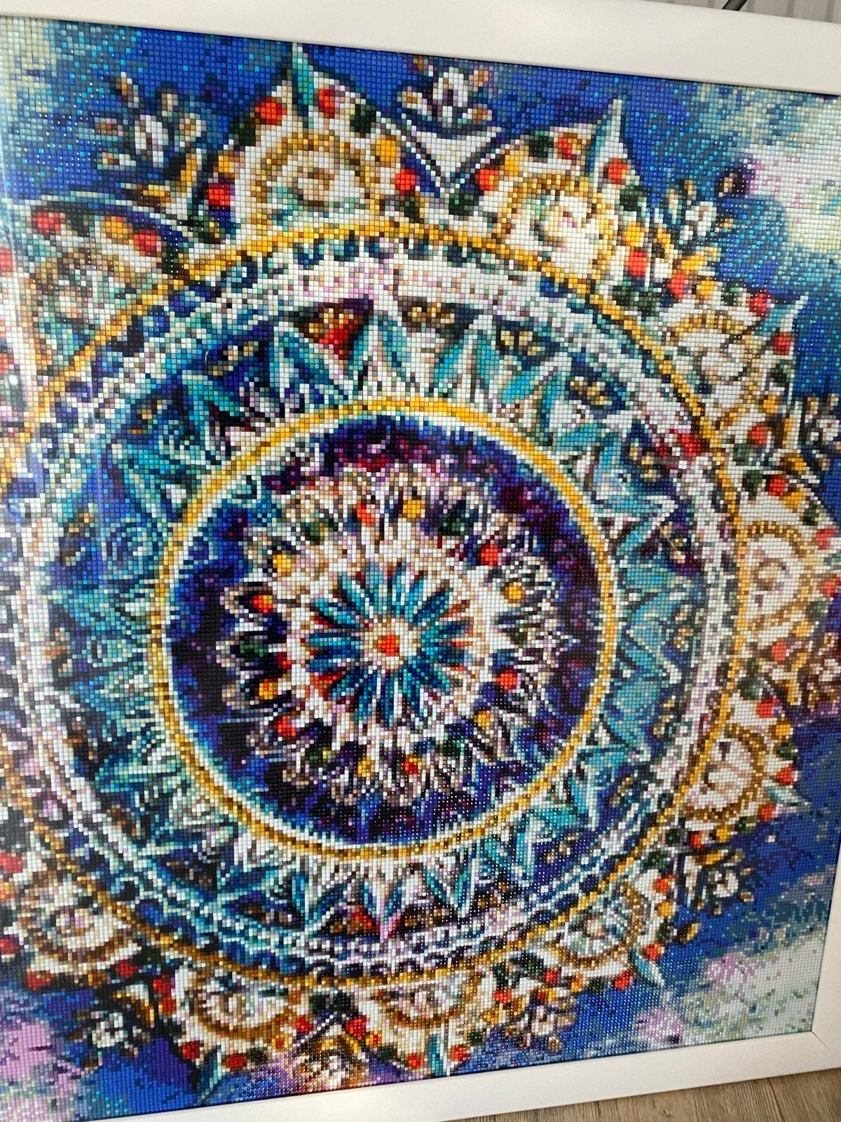 Diamond Mandala Ingelijst, Ophalen of Verzenden, Zo goed als nieuw, Schilderen op nummer