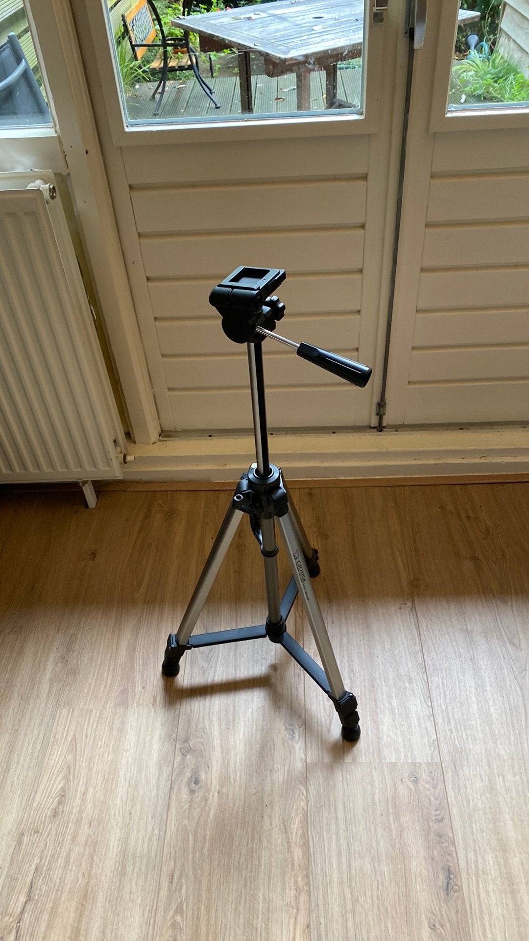 Giotto VT-808 Professioneel Videostatief, Gebruikt, 150 tot 175 cm, Giotto, Met handvat