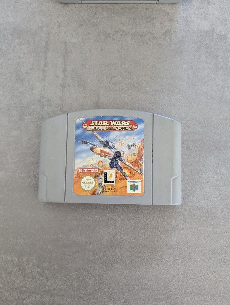 Star wars rogue squadron N64, Spelcomputers en Games, Games | Nintendo 64, Avontuur en Actie, 1 speler, Ophalen of Verzenden, Zo goed als nieuw