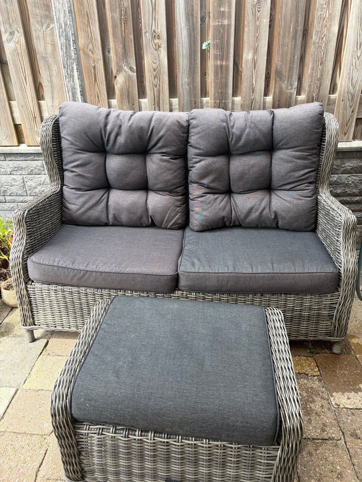 Bois Le Duc Loungeset, Tuin en Terras, Tuinsets en Loungesets, Ophalen, 3 zitplaatsen, Zo goed als nieuw, Loungeset