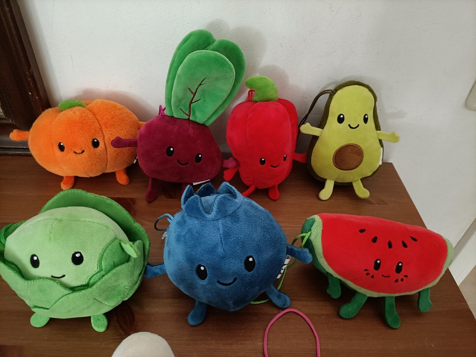 Lidl mini's groente en fruit. Laatste versie knuffels, Ophalen of Verzenden, Zo goed als nieuw, Overige typen